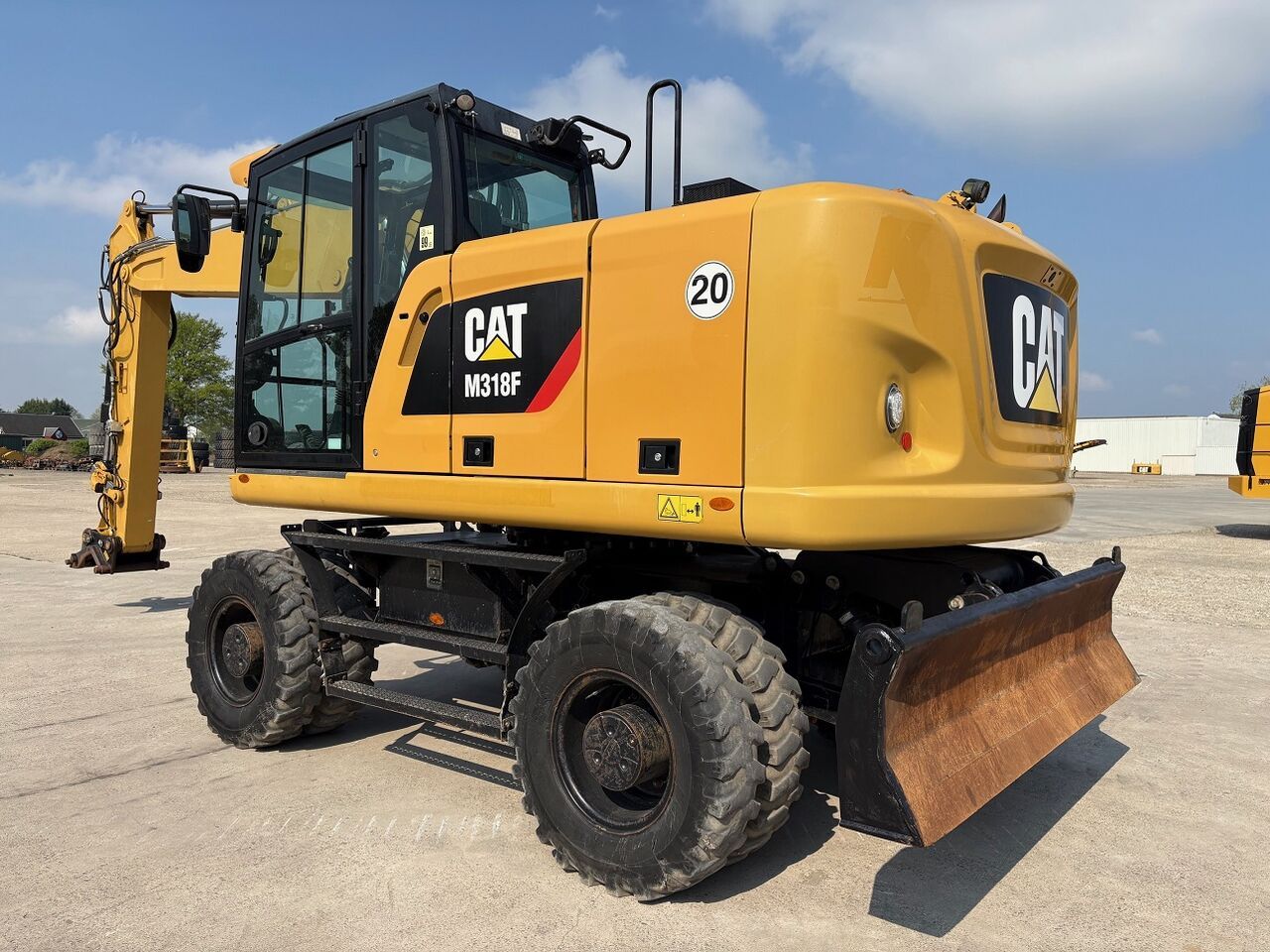 2018 Caterpillar M318F Wheel Excavator 2018 Caterpillar M318F Wheel Excavator