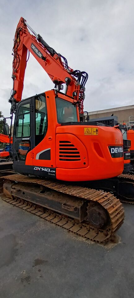 2018 Develon DX 140 LCR Crawler Excavator
