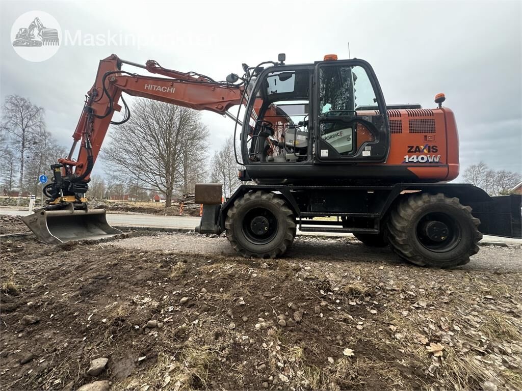 2018 Hitachi ZX140W-6 Wheel Excavator