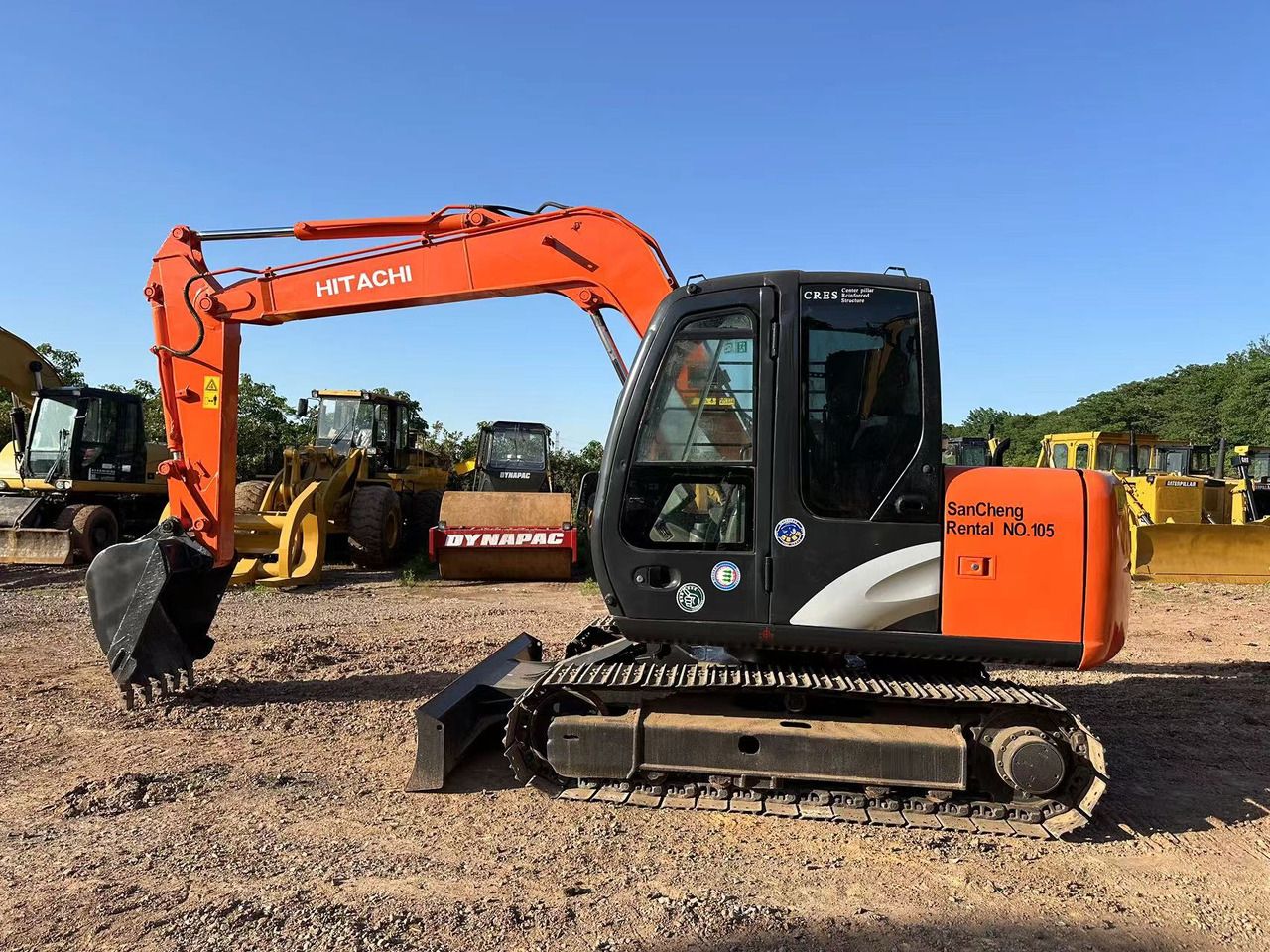 2018 Hitachi ZX70 Mini Excavator