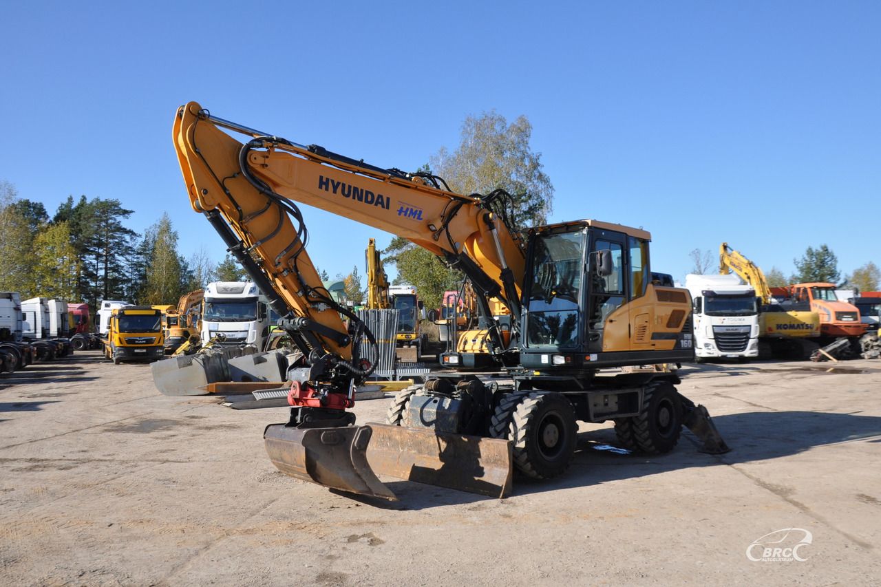 2018 Hyundai HW160 Wheel Excavator 2018 Hyundai HW160 Wheel Excavator