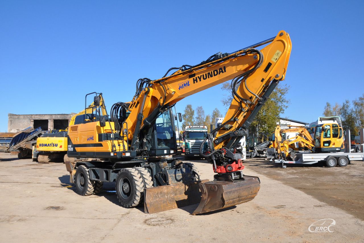 2018 Hyundai HW160 Wheel Excavator