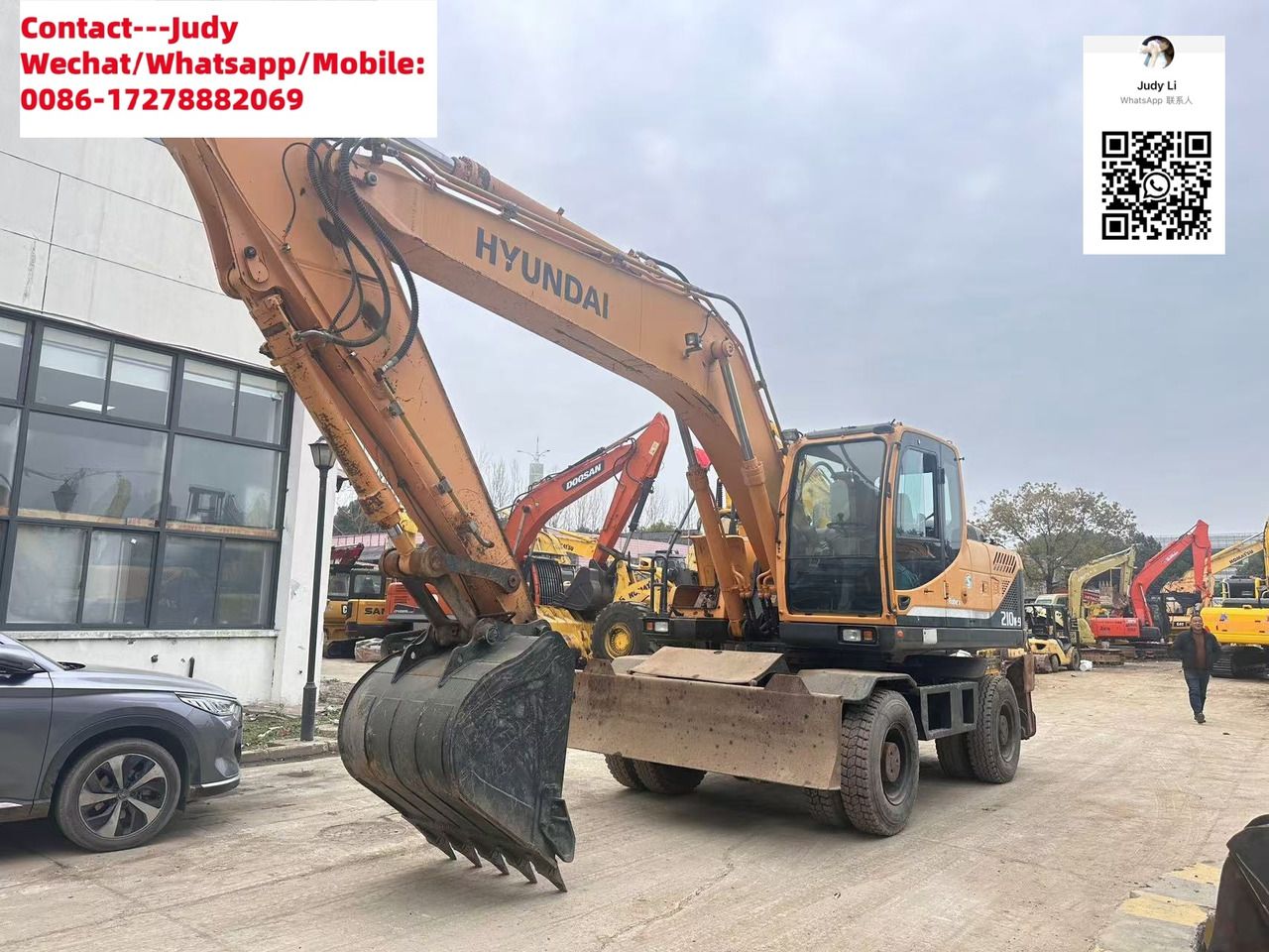 2018 Hyundai R210W-9 Wheel Excavator