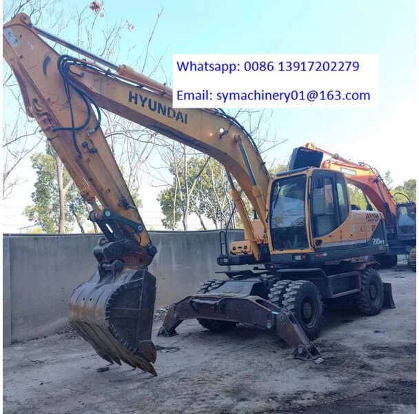 2018 Hyundai R210W Wheel Excavator