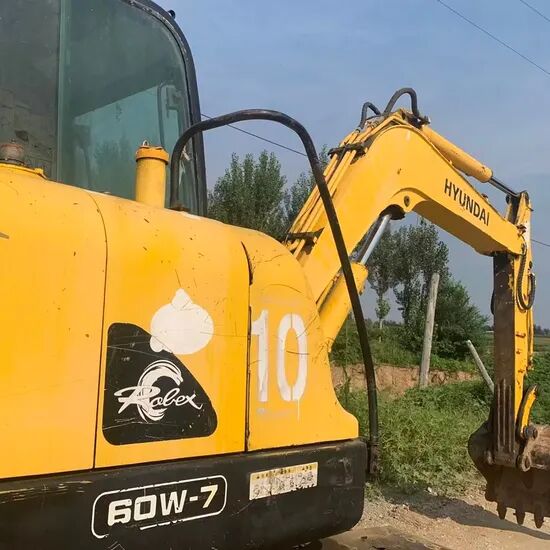 2018 Hyundai R60W-7 Wheel Excavator