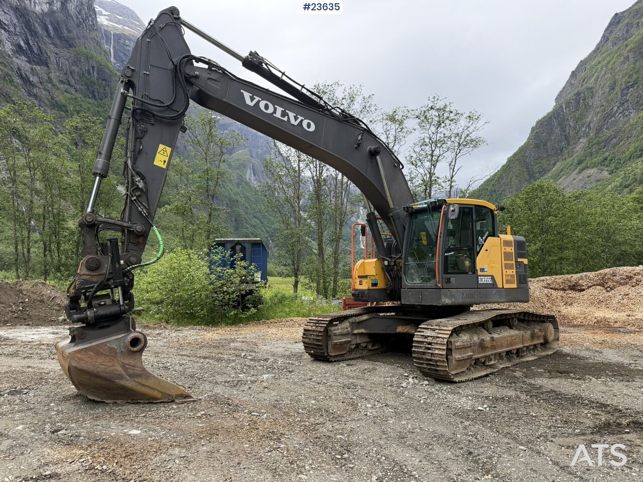 2018 Volvo ECR355EL Crawler Excavator 2018 Volvo ECR355EL Crawler Excavator