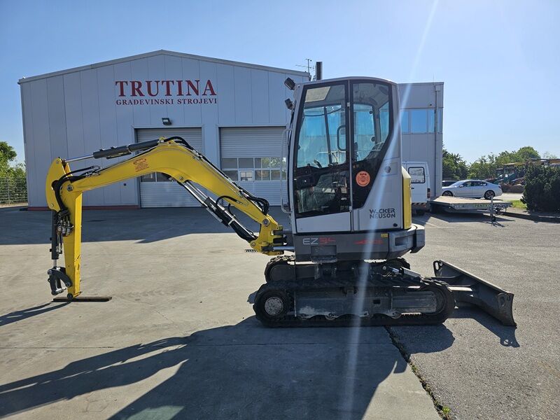2018 Wacker Neuson EZ36 Mini Excavator 2018 Wacker Neuson EZ36 Mini Excavator