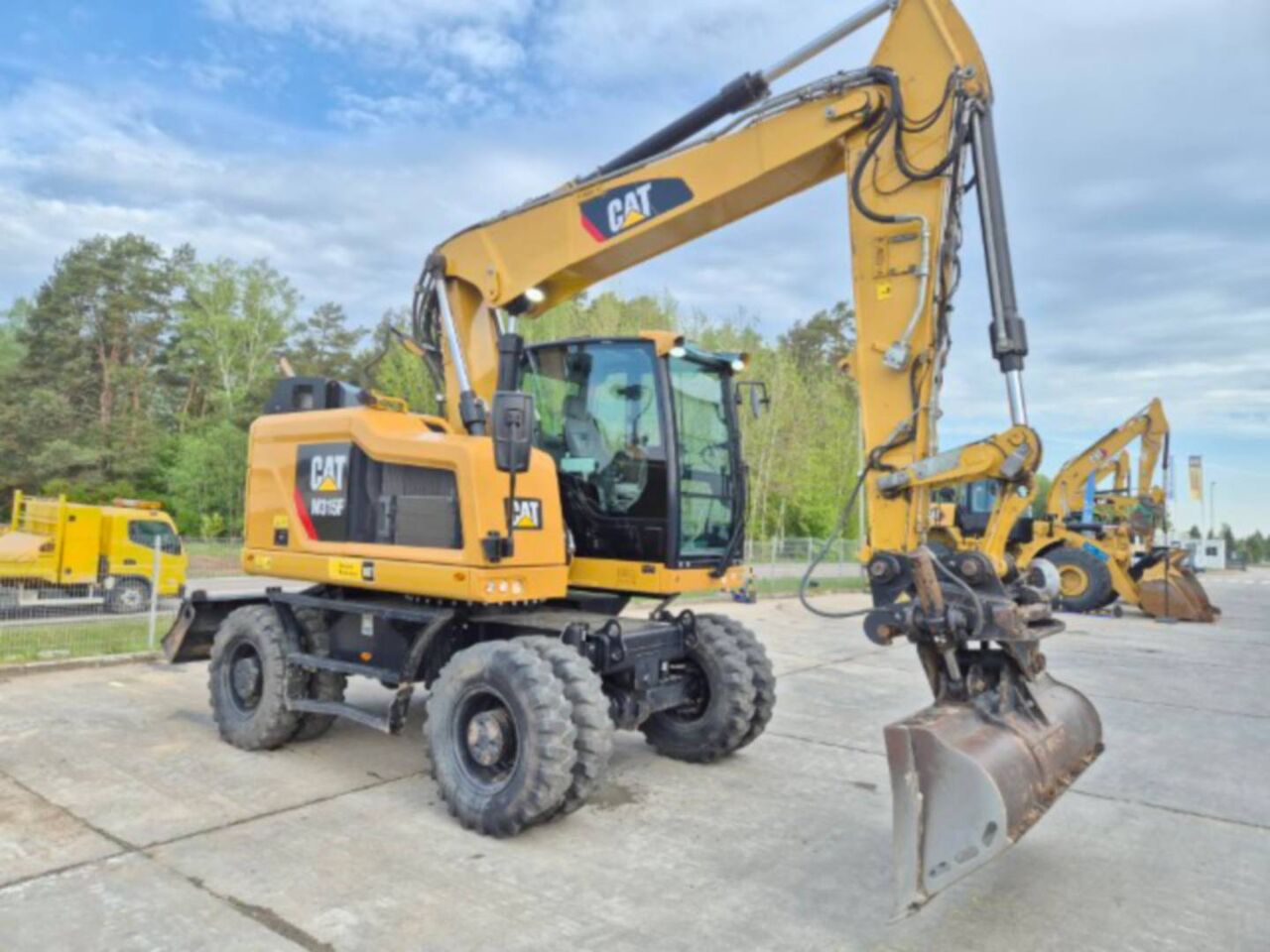 2019 Caterpillar M315F Wheel Excavator