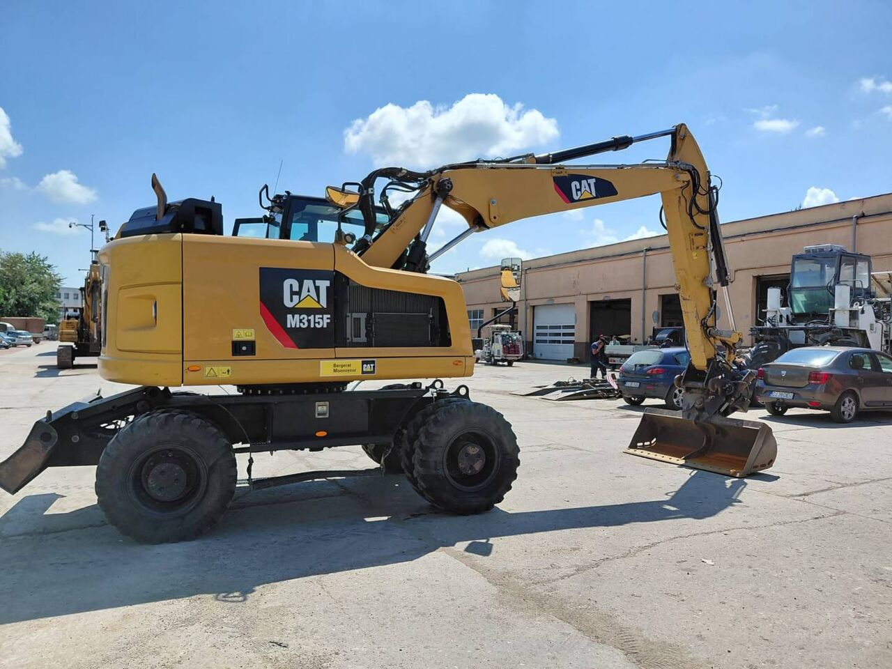 2019 Caterpillar M315F Wheel Excavator