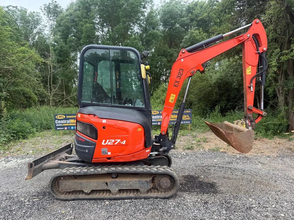 2019 Kubota U27-4 Mini Excavator 2019 Kubota U27-4 Mini Excavator
