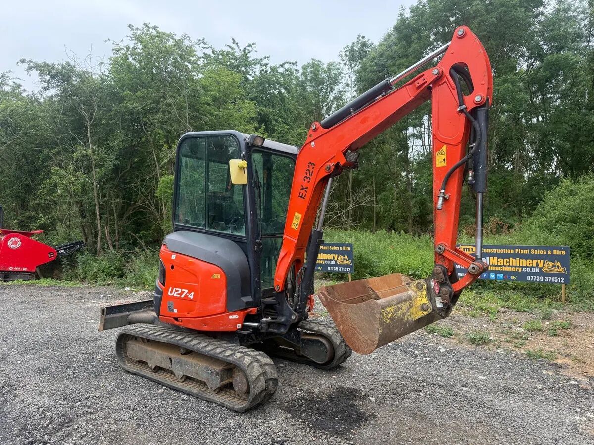 2019 Kubota U27-4 Mini Excavator