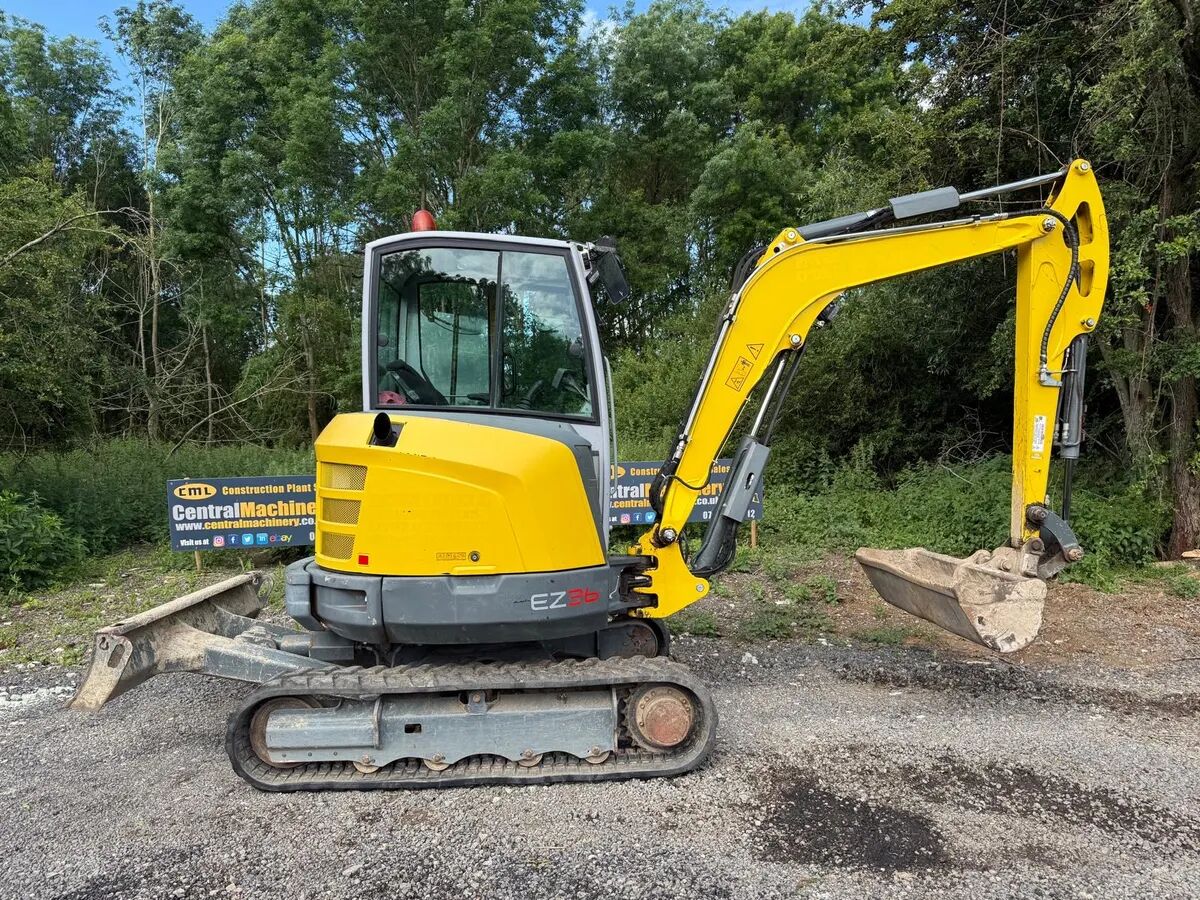 2019 Wacker Neuson EZ36 Mini Excavator 2019 Wacker Neuson EZ36 Mini Excavator
