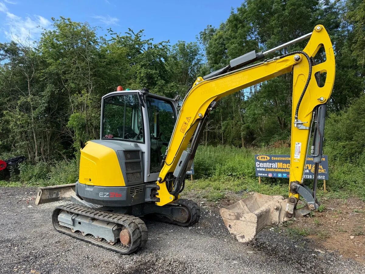 2019 Wacker Neuson EZ36 Mini Excavator