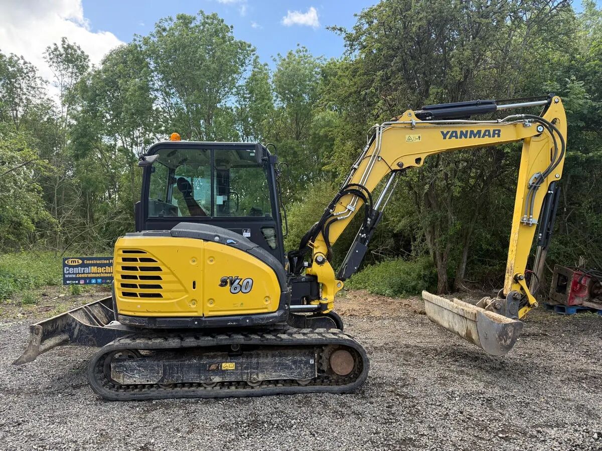 2019 Yanmar SV60-A Mini Excavator 2019 Yanmar SV60-A Mini Excavator