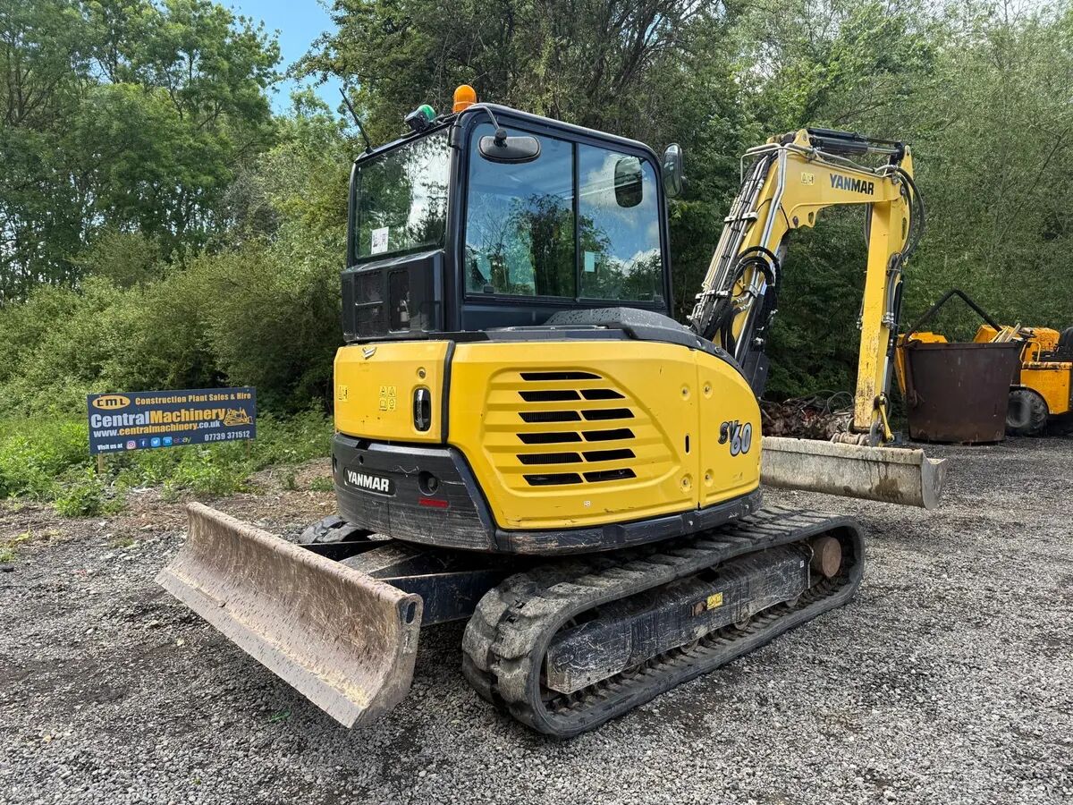 2019 Yanmar SV60-A Mini Excavator
