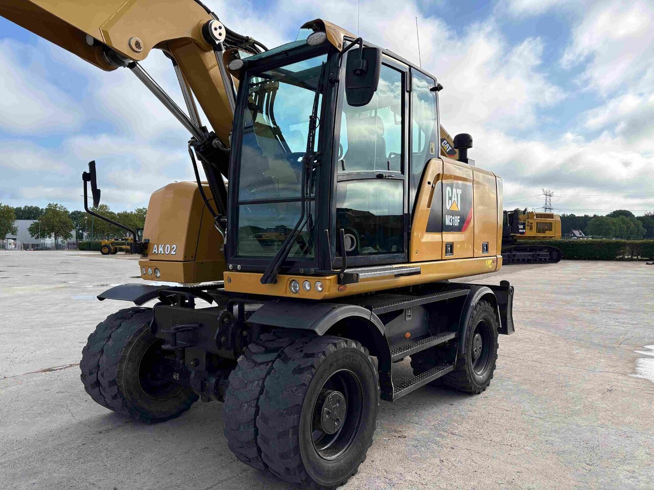 2020 Caterpillar M318F Wheel Excavator