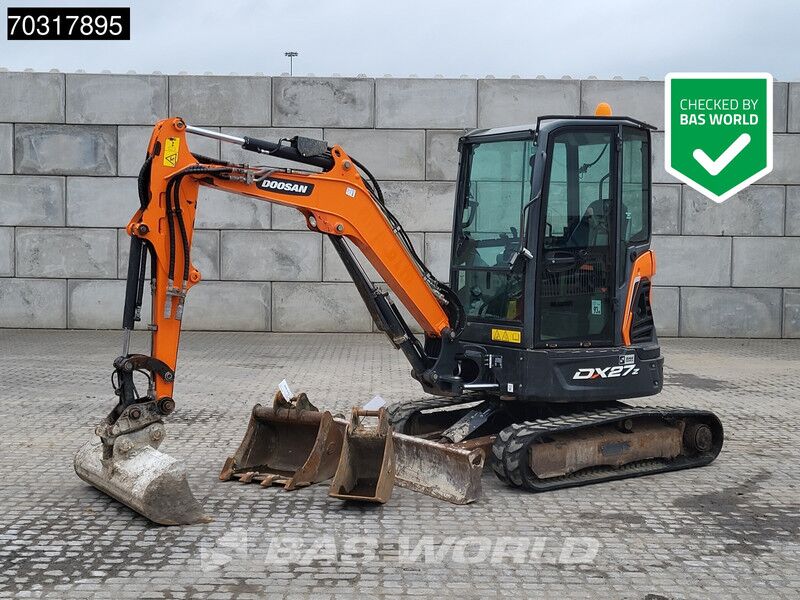 2020 Doosan DX27Z Mini Excavator 2020 Doosan DX27Z Mini Excavator