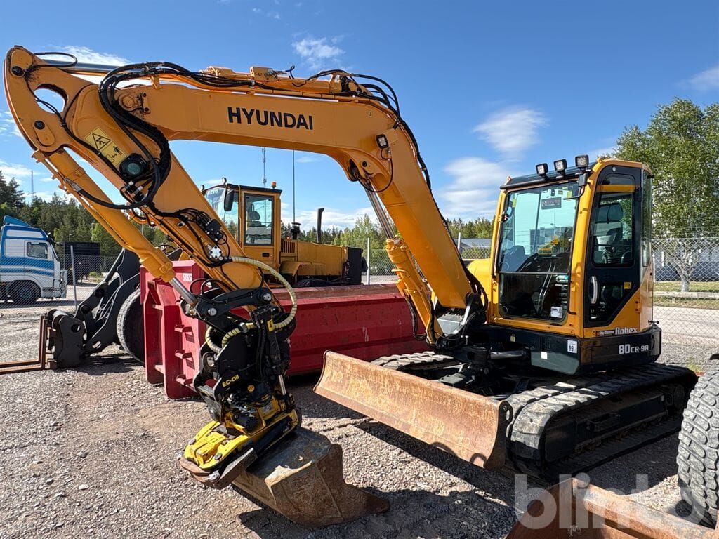 2020 Hyundai R80CR-9A Crawler Excavator 2020 Hyundai R80CR-9A Crawler Excavator