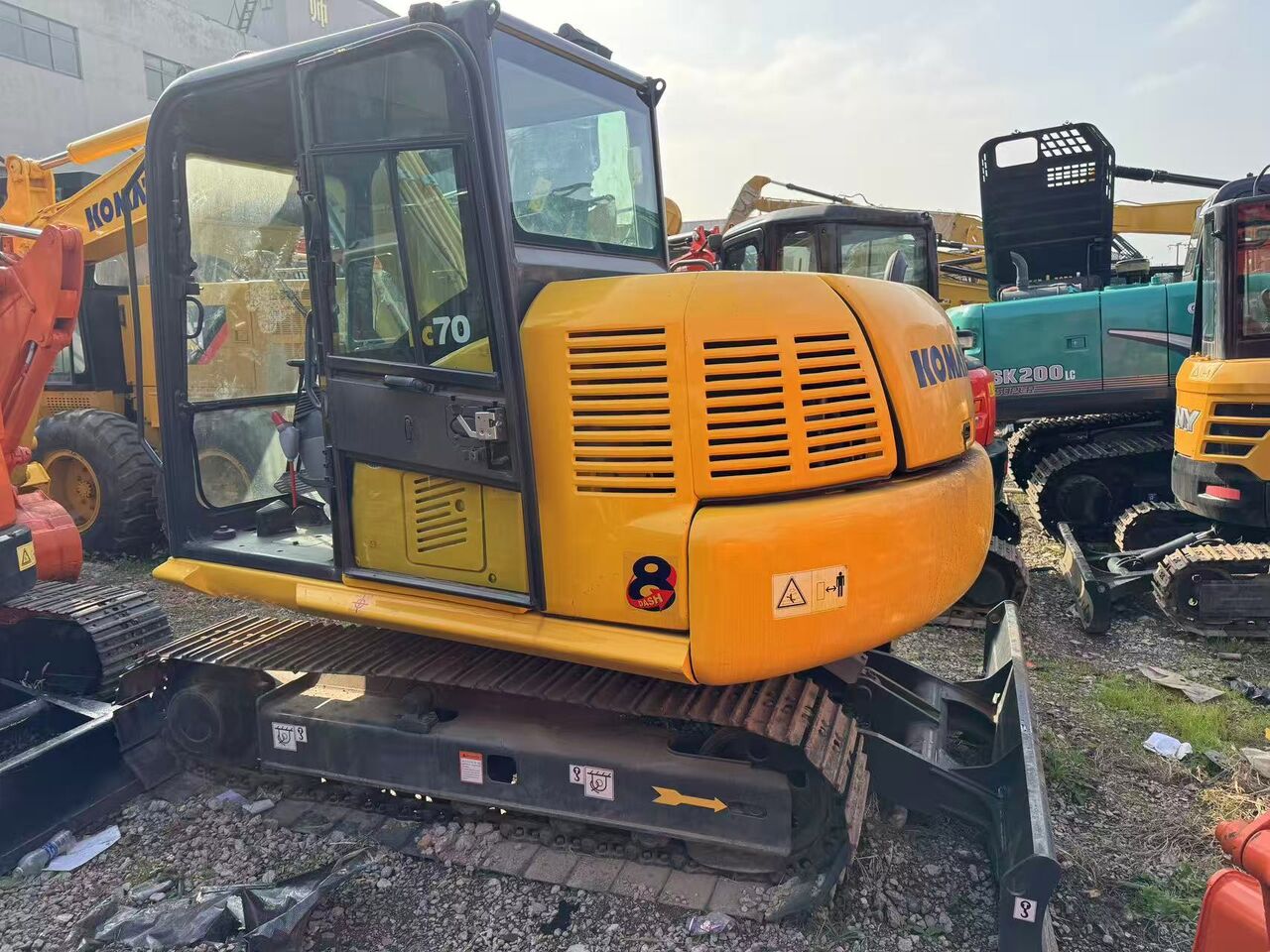 2020 Komatsu PC70-8 Crawler Excavator