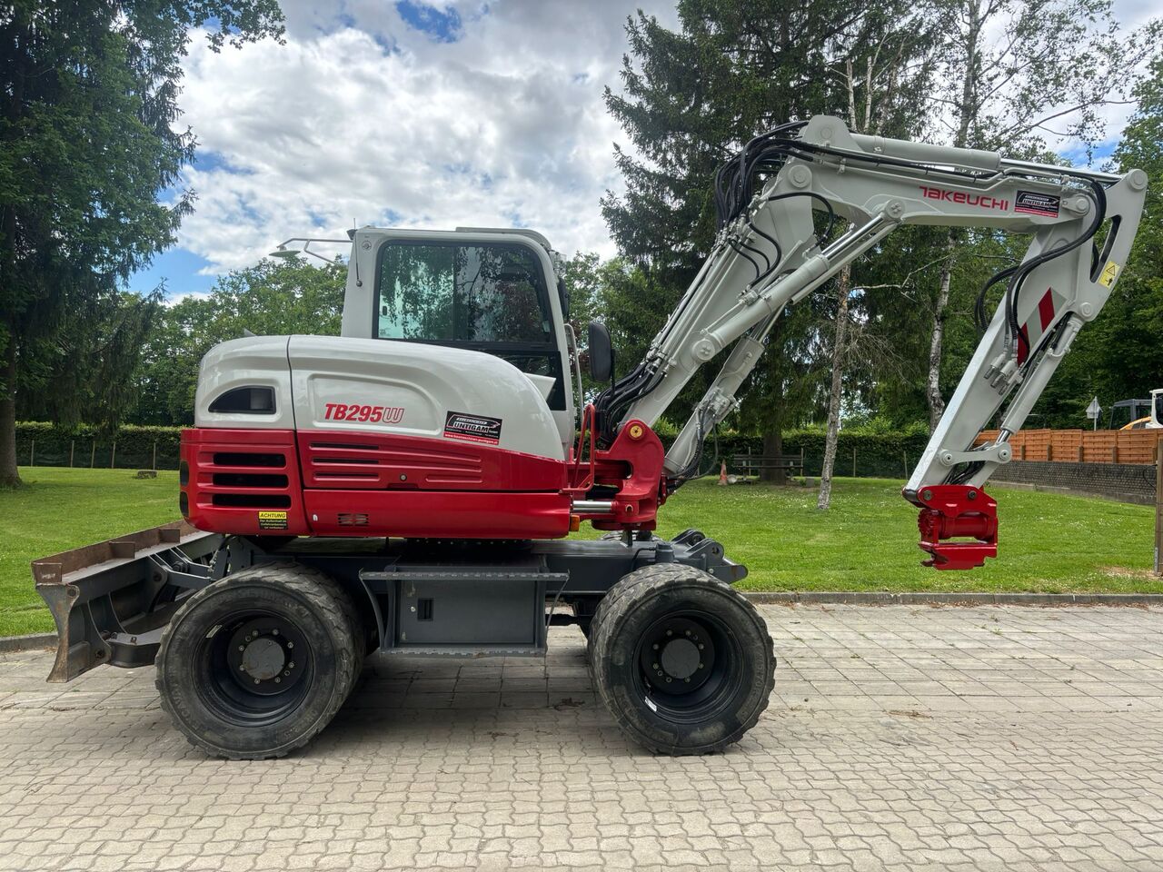 2020 Takeuchi TB 295W Wheel Excavator
