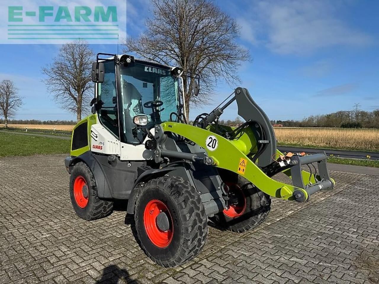 2021 Claas TORION 537 SINUS Mini Excavator 2021 Claas TORION 537 SINUS Mini Excavator