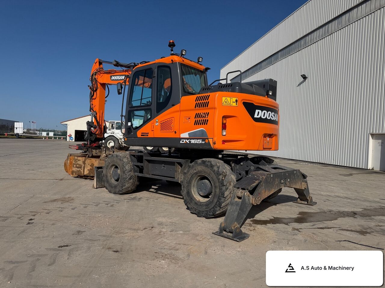 2021 Doosan DX165W-5 Wheel Excavator 2021 Doosan DX165W-5 Wheel Excavator