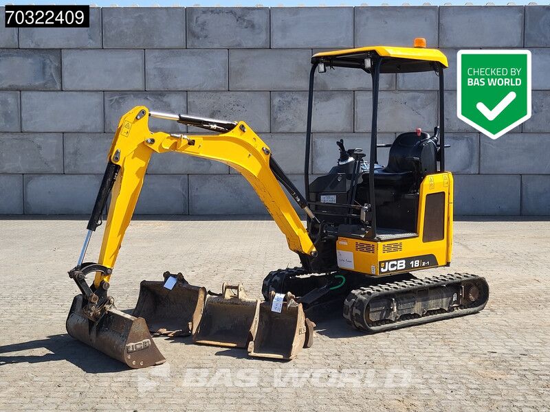 2021 JCB 18Z-1 Mini Excavator