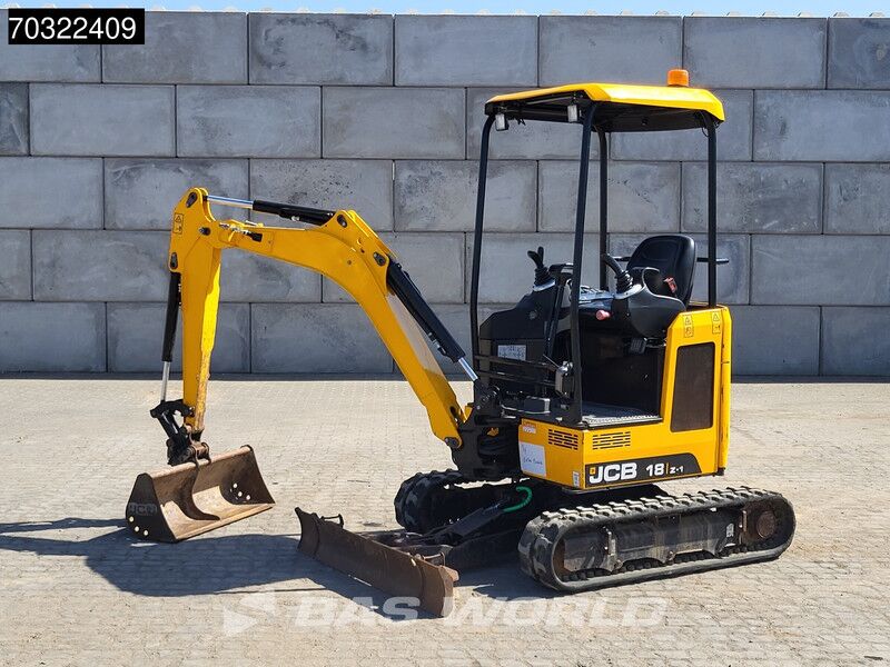 2021 JCB 18Z-1 Mini Excavator