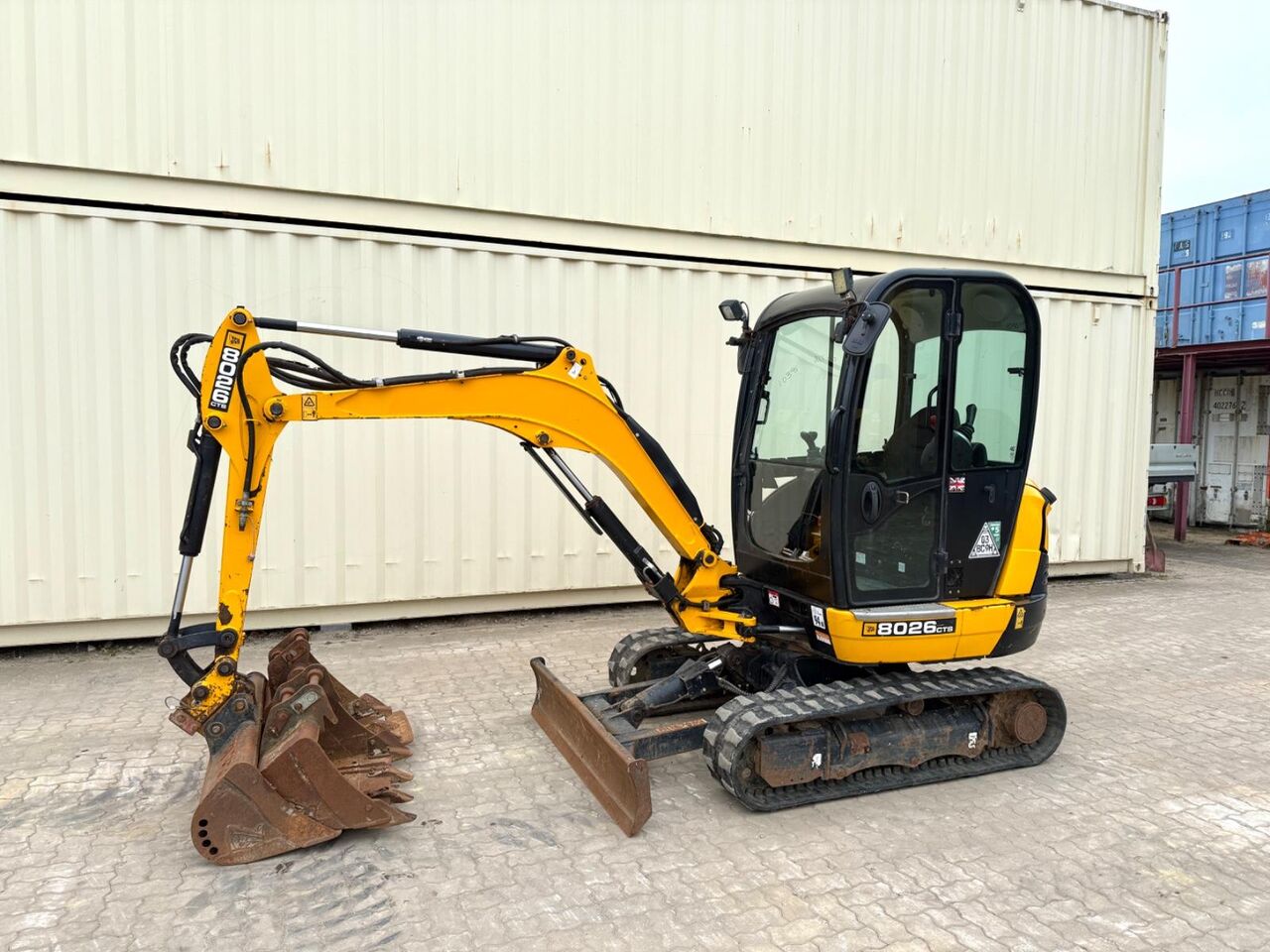 2021 JCB 8026 CTS Mini Excavator