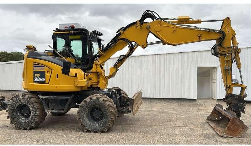 2021 Komatsu PW98MR-11E0 Wheel Excavator 2021 Komatsu PW98MR-11E0 Wheel Excavator
