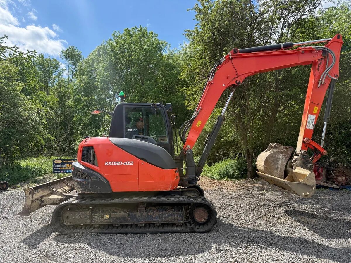 2021 Kubota KX080 Crawler Excavator 2021 Kubota KX080 Crawler Excavator