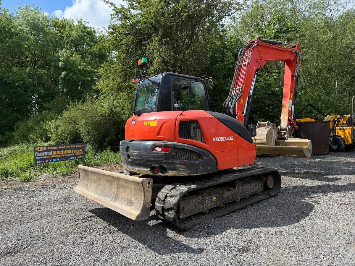 2021 Kubota KX080 Crawler Excavator