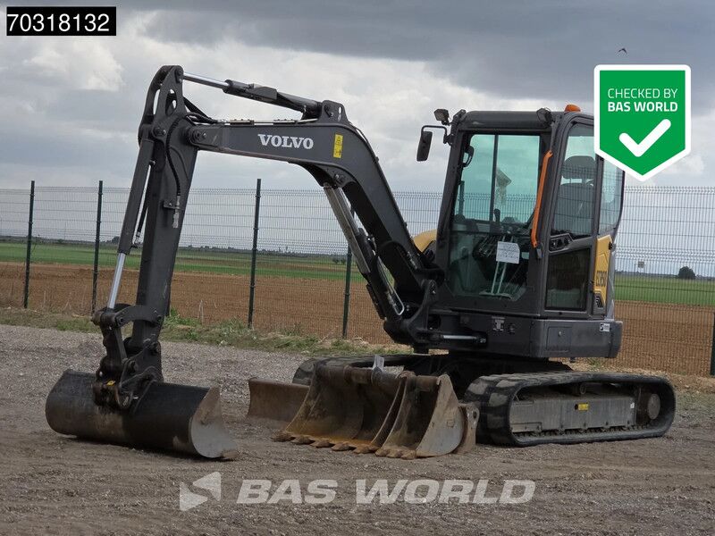2021 Volvo ECR50F mini excavator, side view