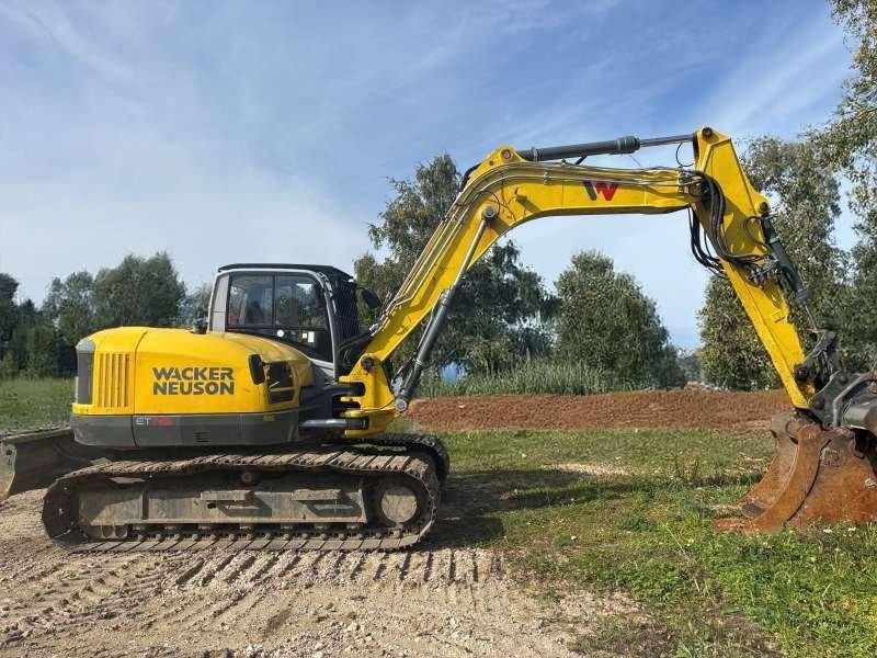 2021 Wacker Neuson ET145 crawler excavator, side profile view 2021 Wacker Neuson ET145 crawler excavator, side profile view