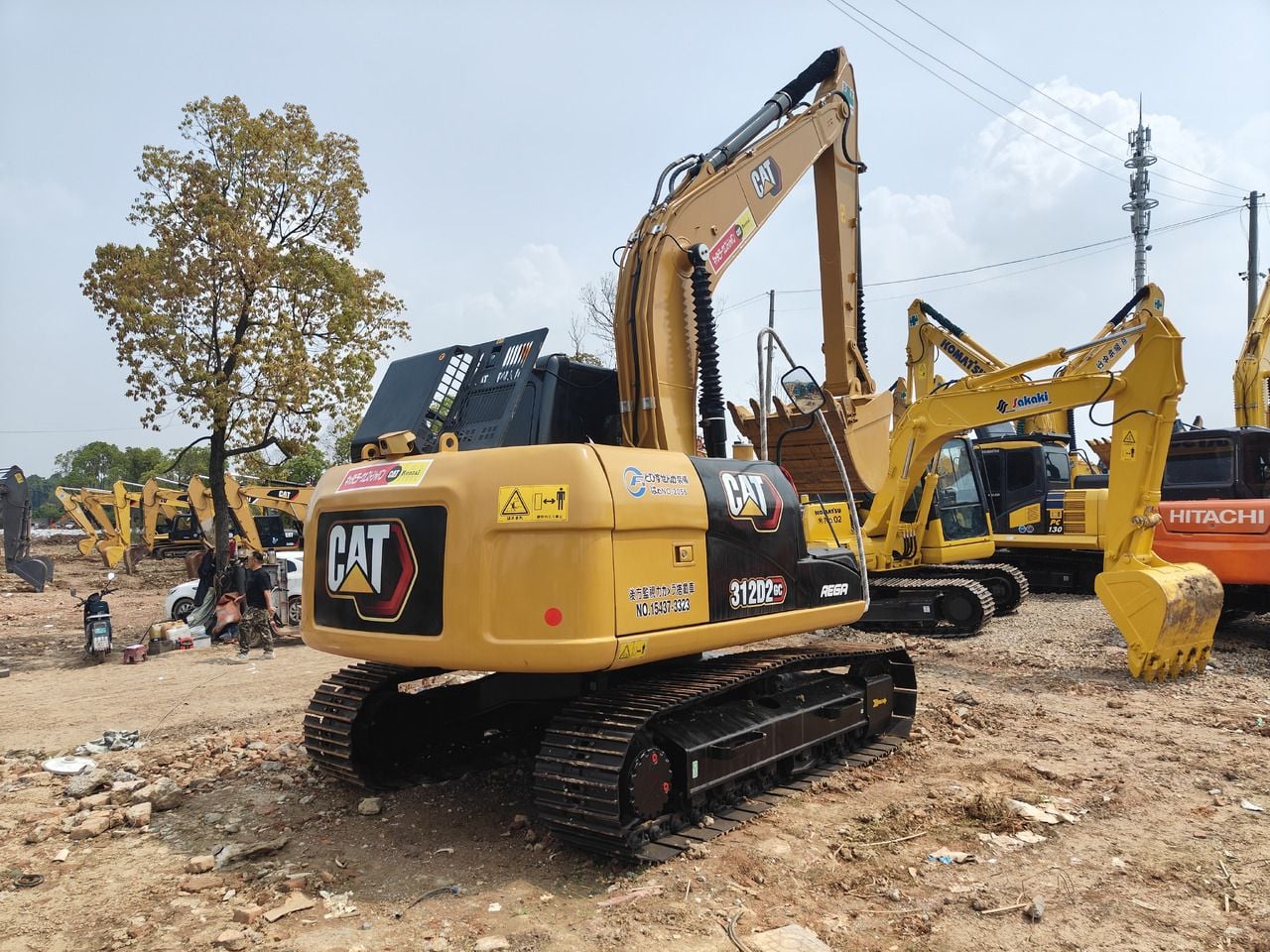 2022 Caterpillar 312D Crawler Excavator 2022 Caterpillar 312D Crawler Excavator