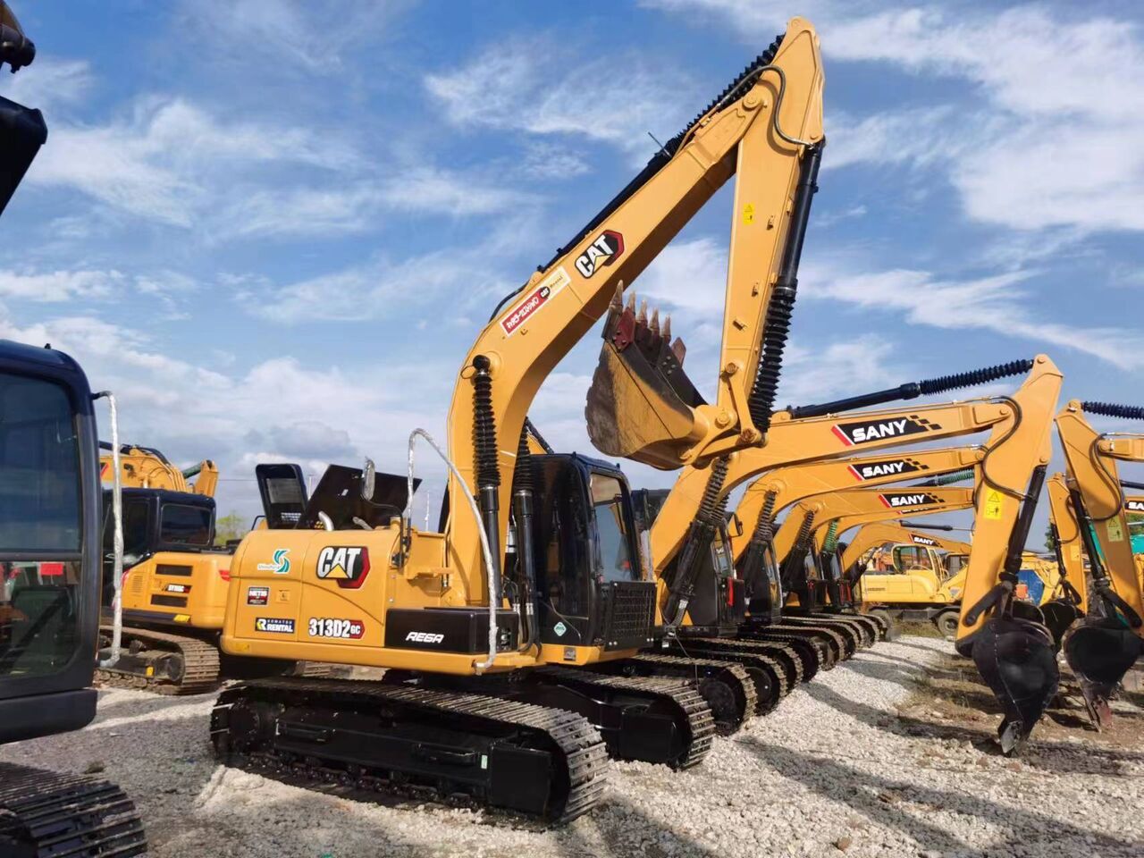 2022 Caterpillar 313D Crawler Excavator 2022 Caterpillar 313D Crawler Excavator