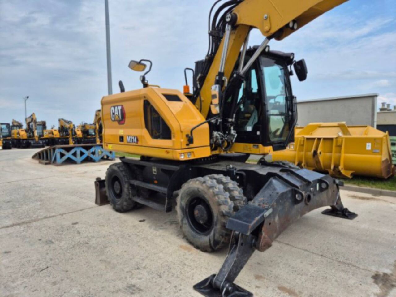 2022 Caterpillar M314-07 Wheel Excavator