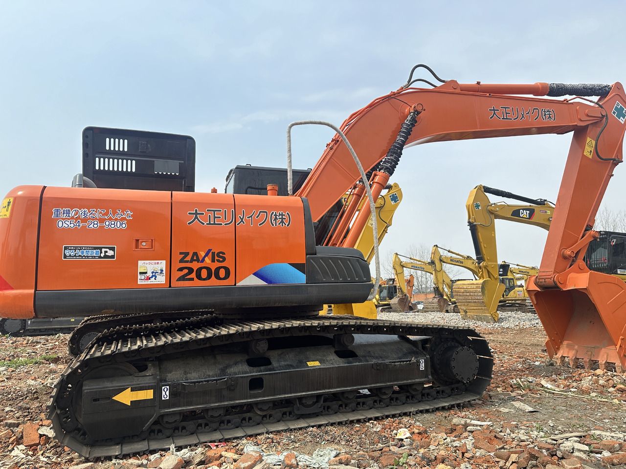 2022 Hitachi ZX200-3 Crawler Excavator 2022 Hitachi ZX200-3 Crawler Excavator
