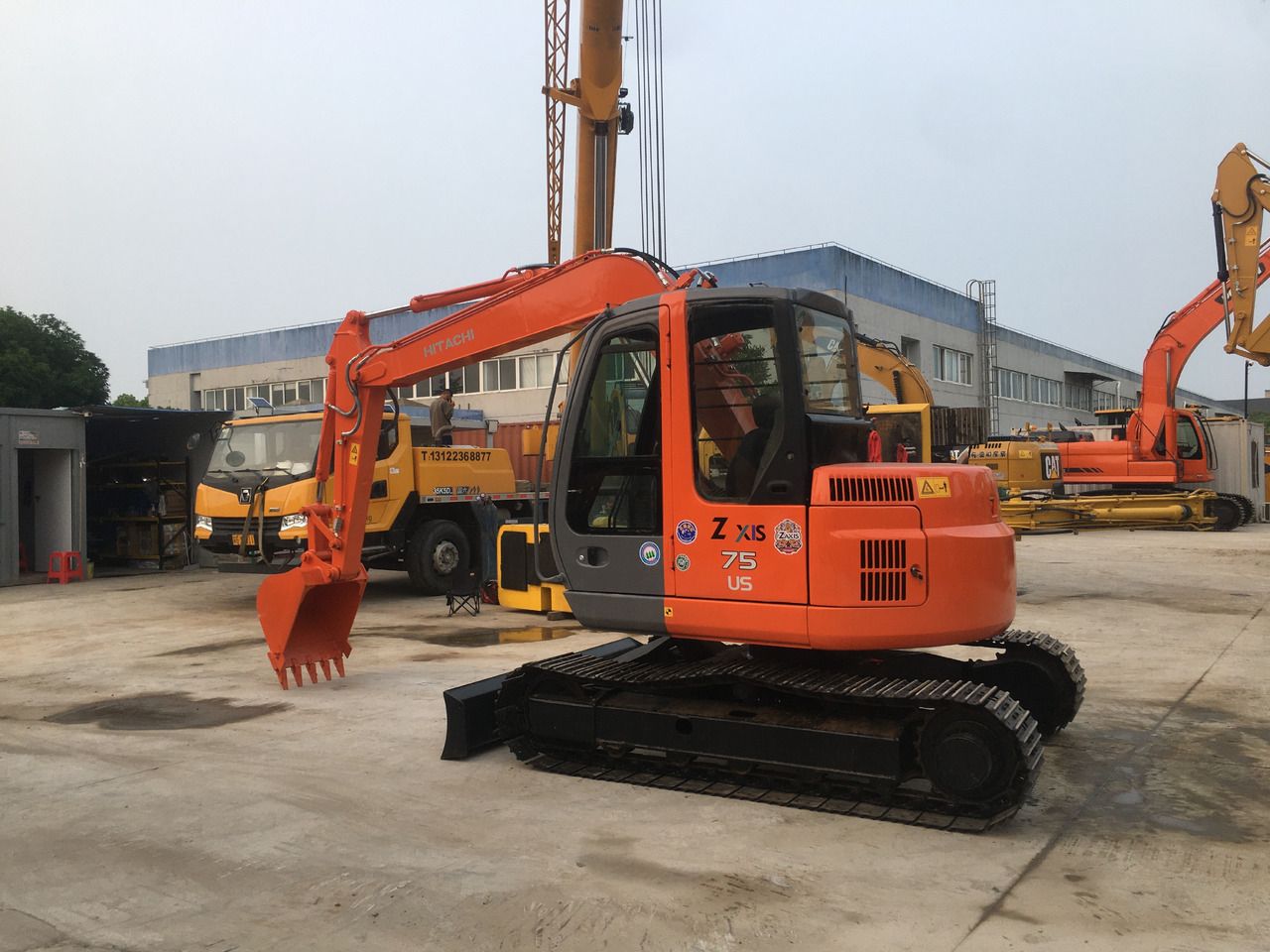 2022 Hitachi ZX75 Excavatrice sur chenilles 2022 Hitachi ZX75 Excavatrice sur chenilles