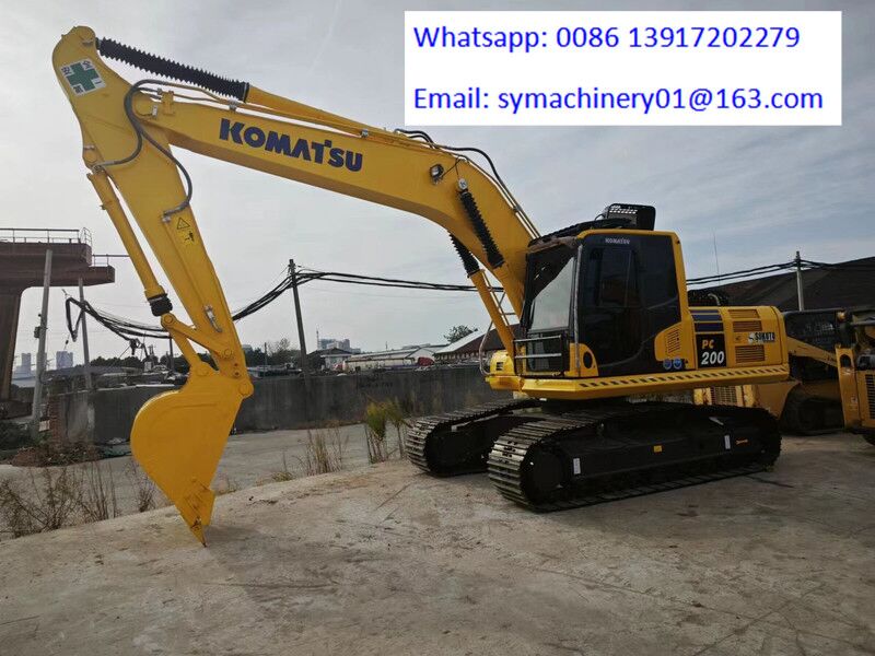 2022 Komatsu PC200-8N1 Crawler Excavator 2022 Komatsu PC200-8N1 Crawler Excavator