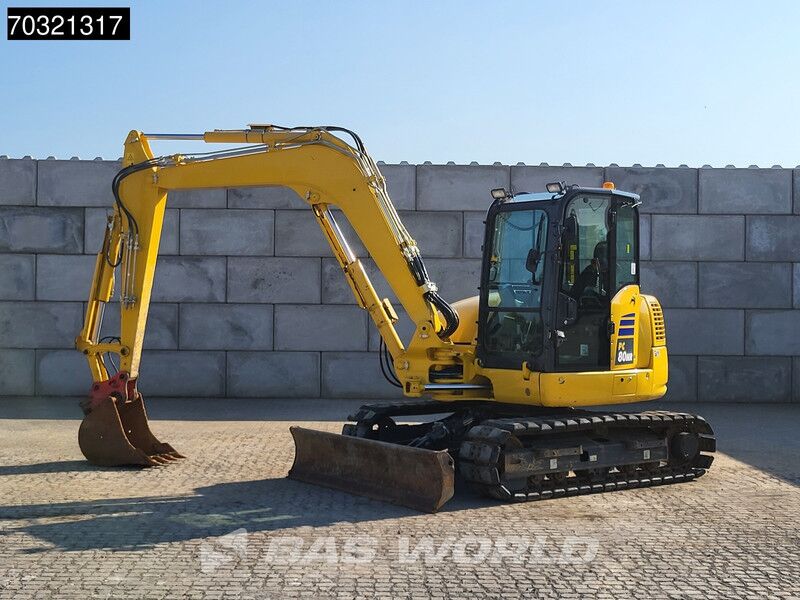 2022 Komatsu PC80MR-5 Mini Excavator