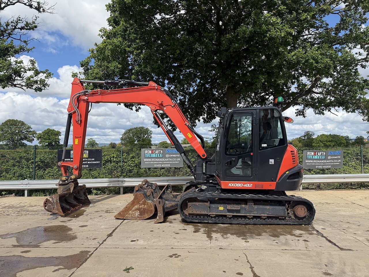 2022 Kubota KX080-4A2 Mini Excavator 2022 Kubota KX080-4A2 Mini Excavator