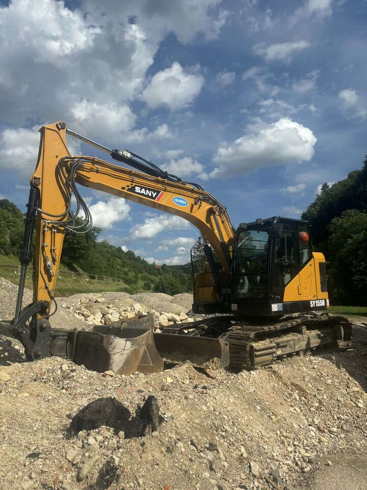 2022 Sany SY155U Crawler Excavator 2022 Sany SY155U Crawler Excavator