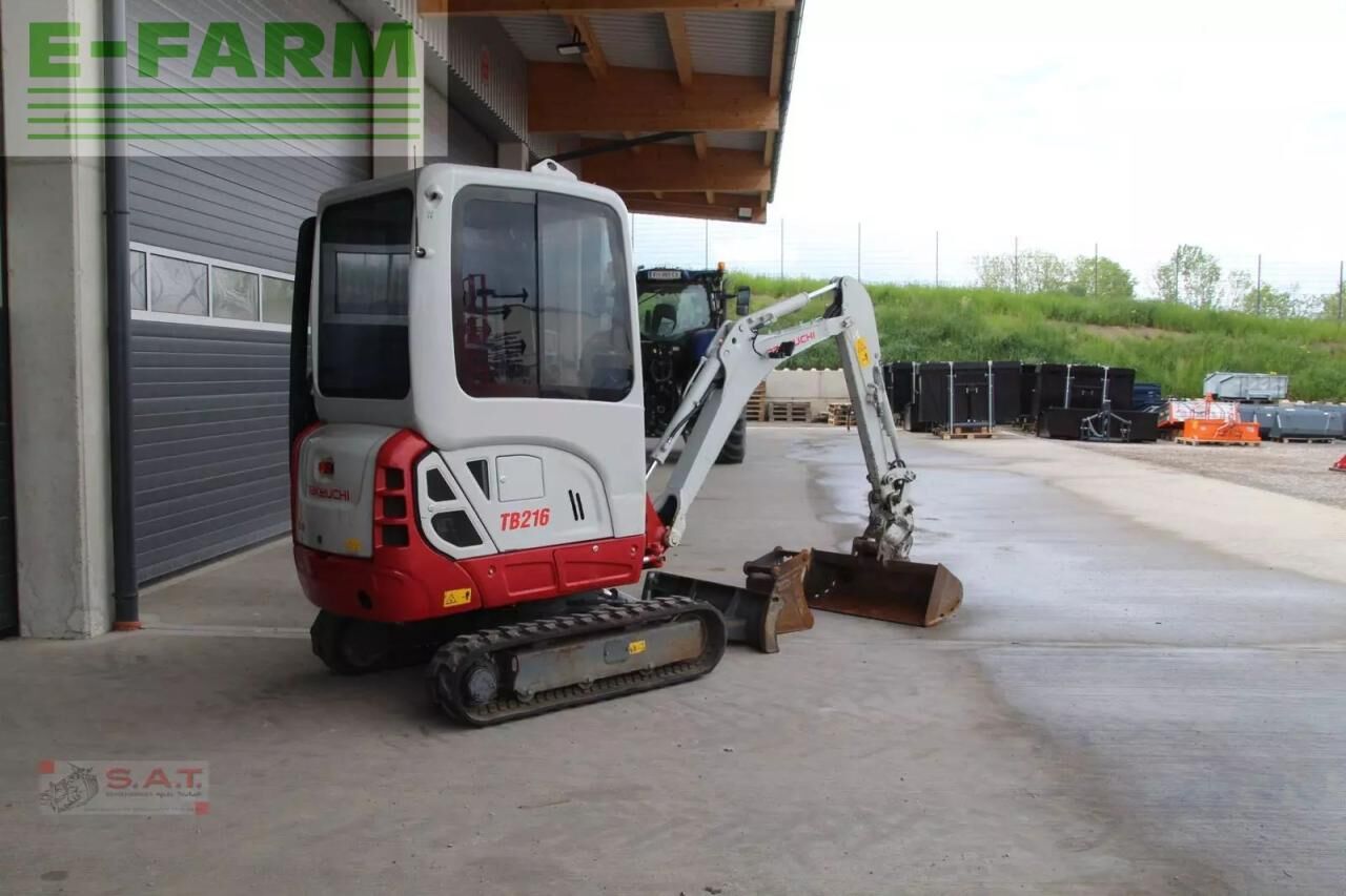 2022 Takeuchi TB216 Mini Excavator