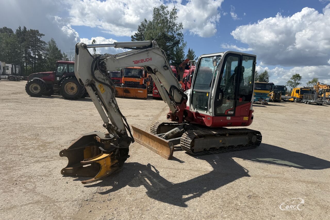 2022 Takeuchi TB260 Mini Excavator 2022 Takeuchi TB260 Mini Excavator