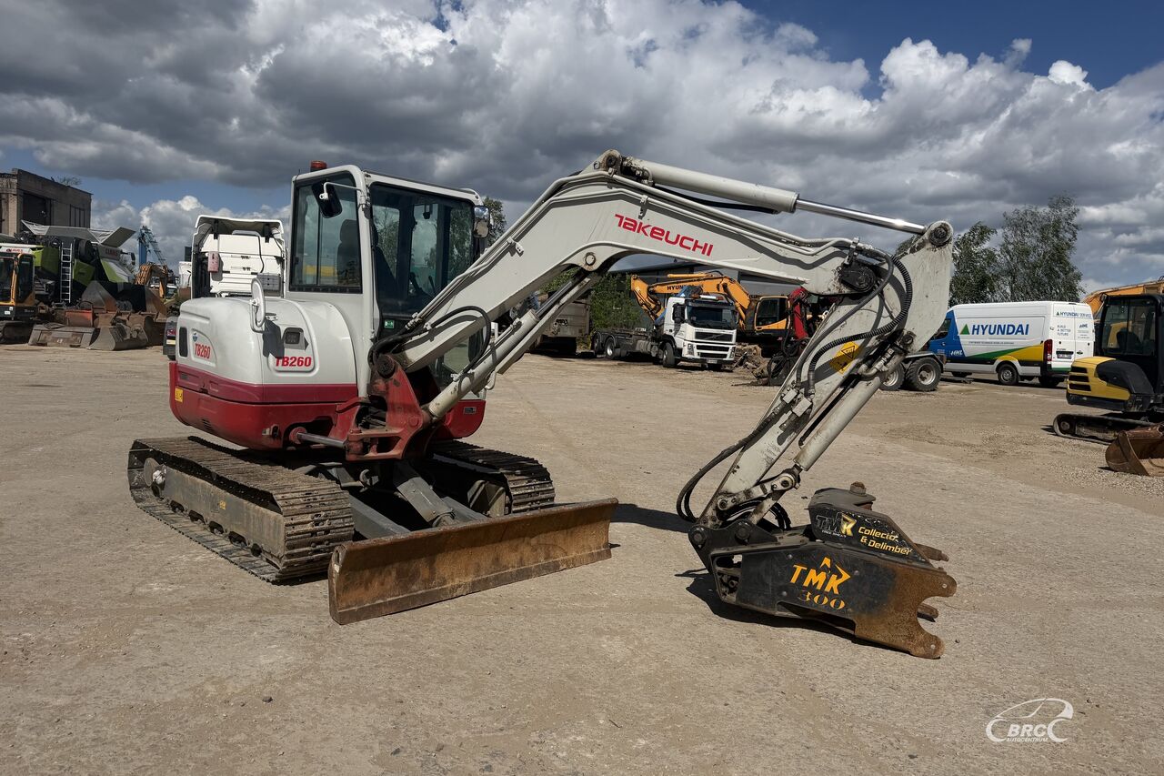 2022 Takeuchi TB260 Mini Excavator