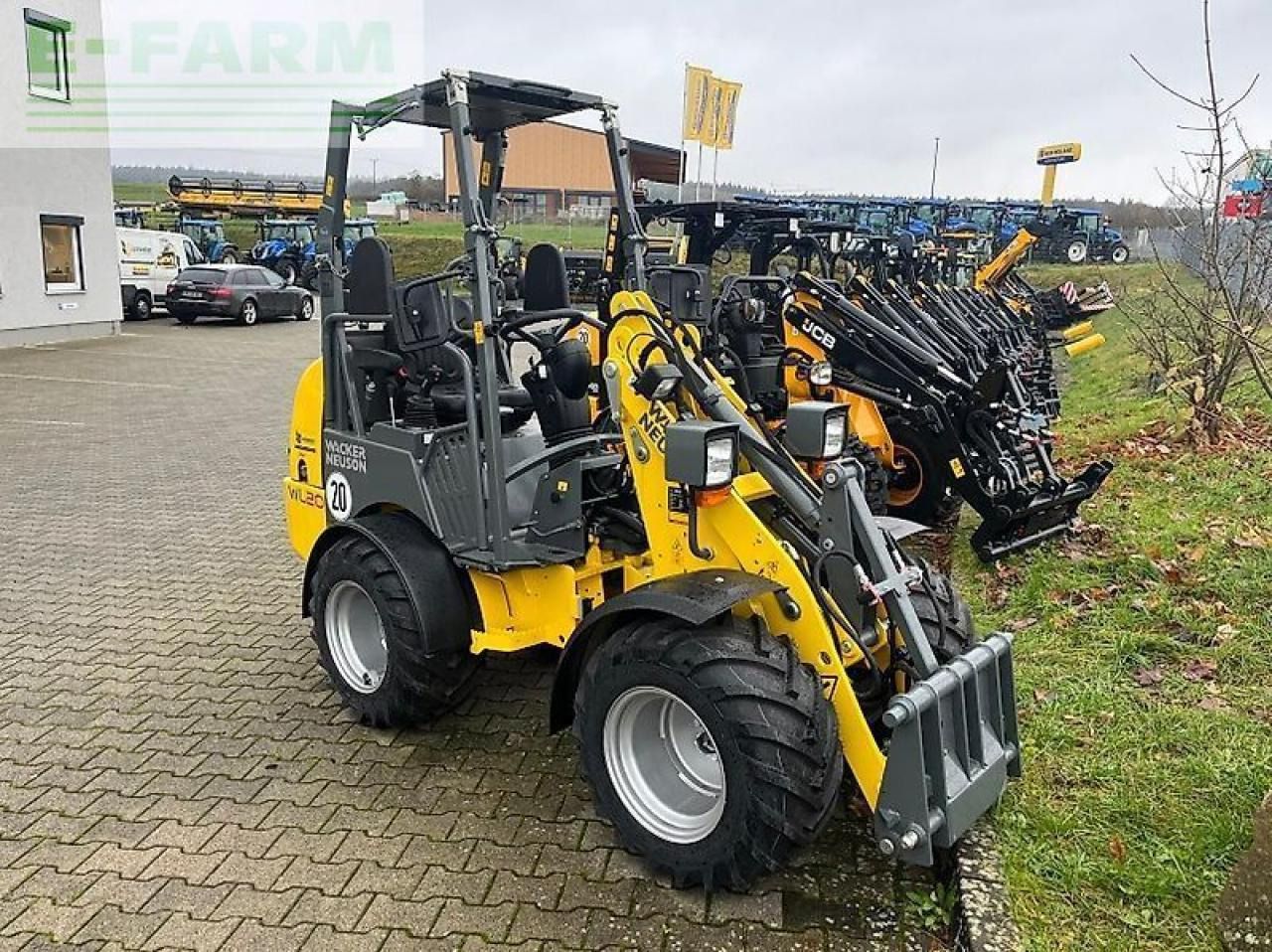 2022 Wacker Neuson WL 20 Mini Excavator