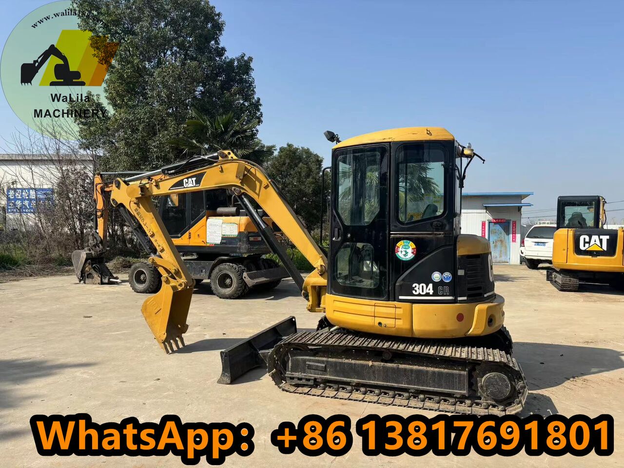 2023 Caterpillar 304CCR Mini Excavator