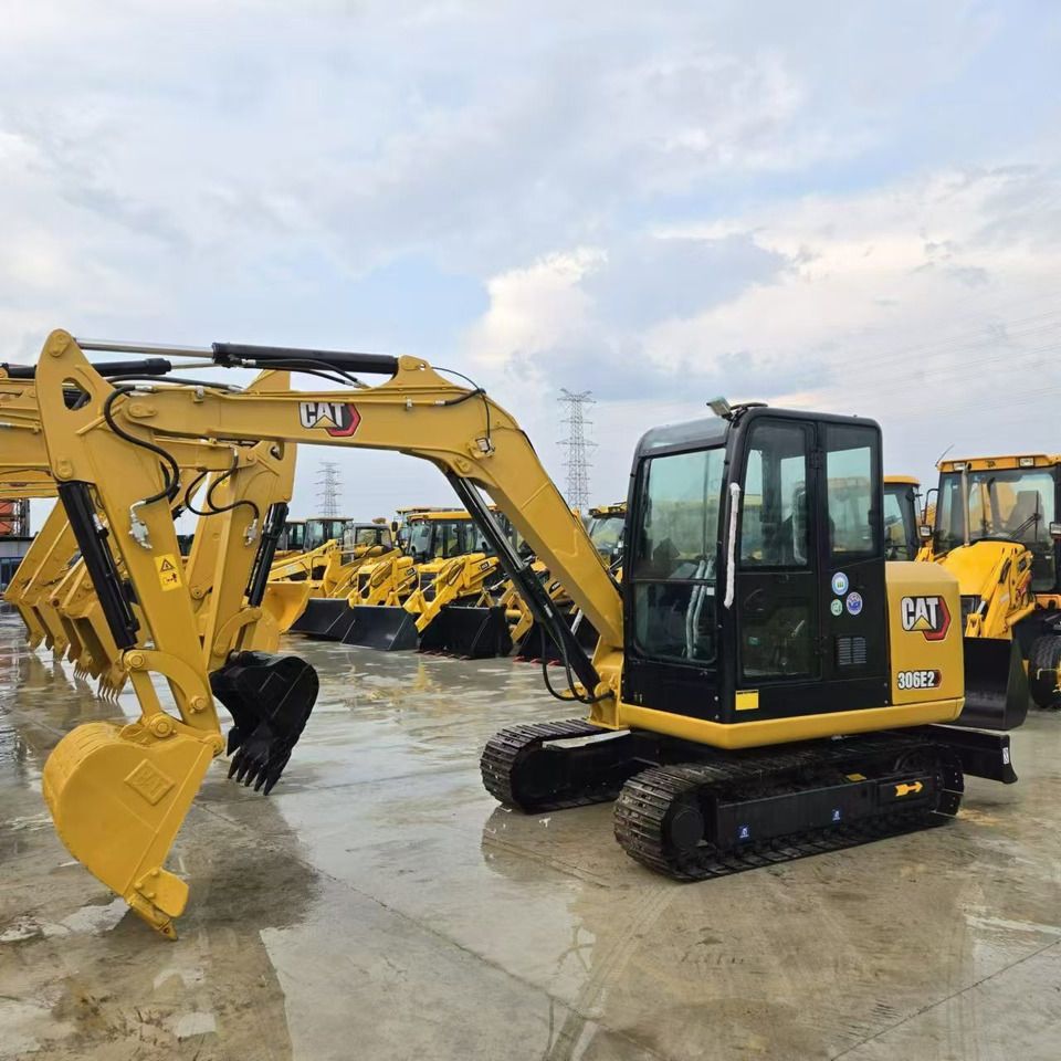 2023 Caterpillar 306E2 mini excavator, side profile view 2023 Caterpillar 306E2 mini excavator, side profile view