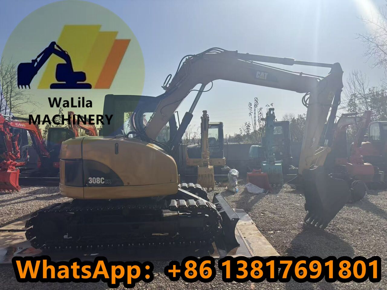 2023 Caterpillar 308C Mini Excavator 2023 Caterpillar 308C Mini Excavator